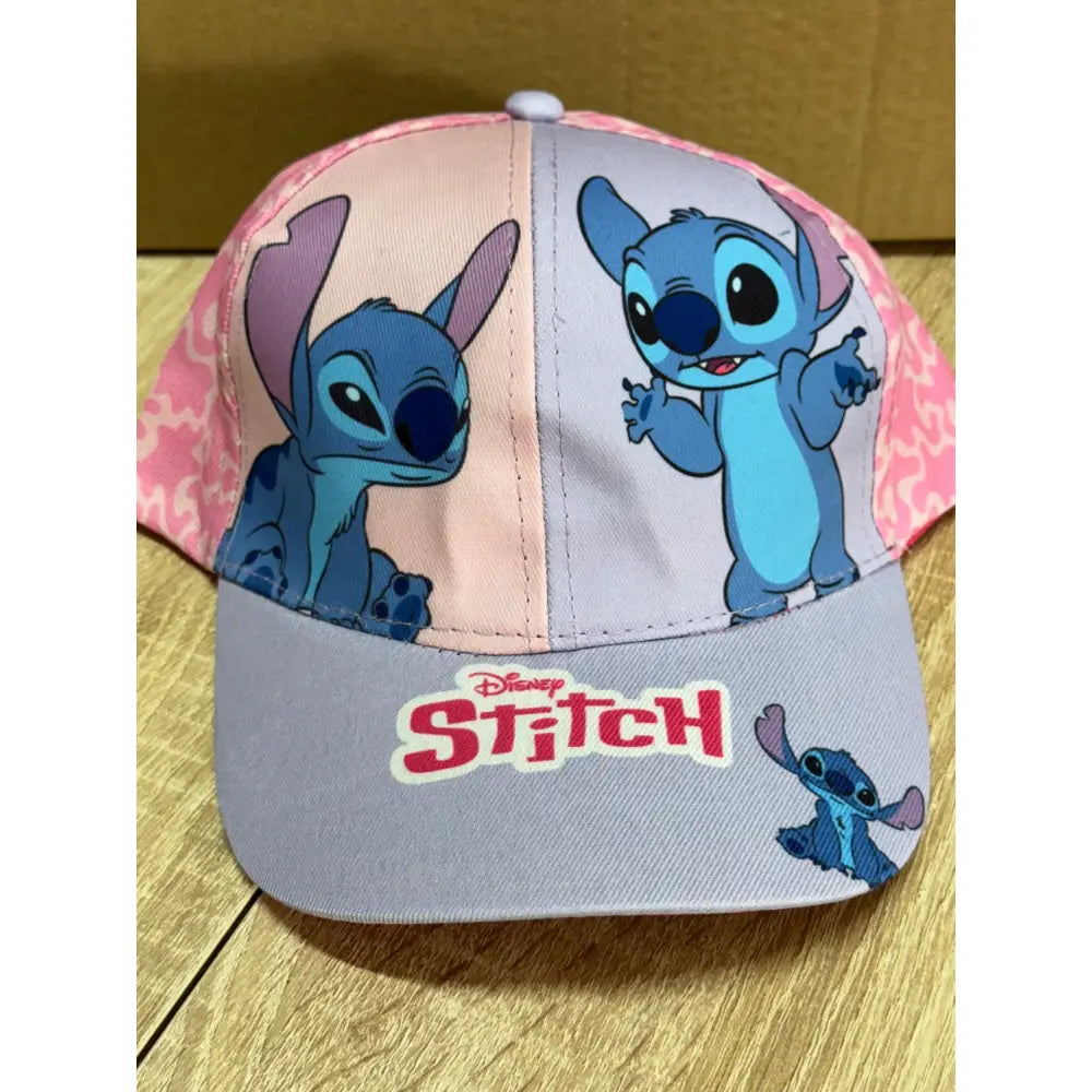 Gorra infantil Stitch Rosa 54cm | Gorro para niños con personaje animado