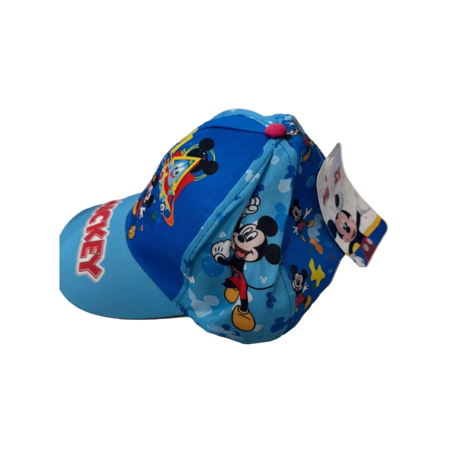 Gorra niños infantil de Mickey Mouse Disney azul fullprint 52cm
