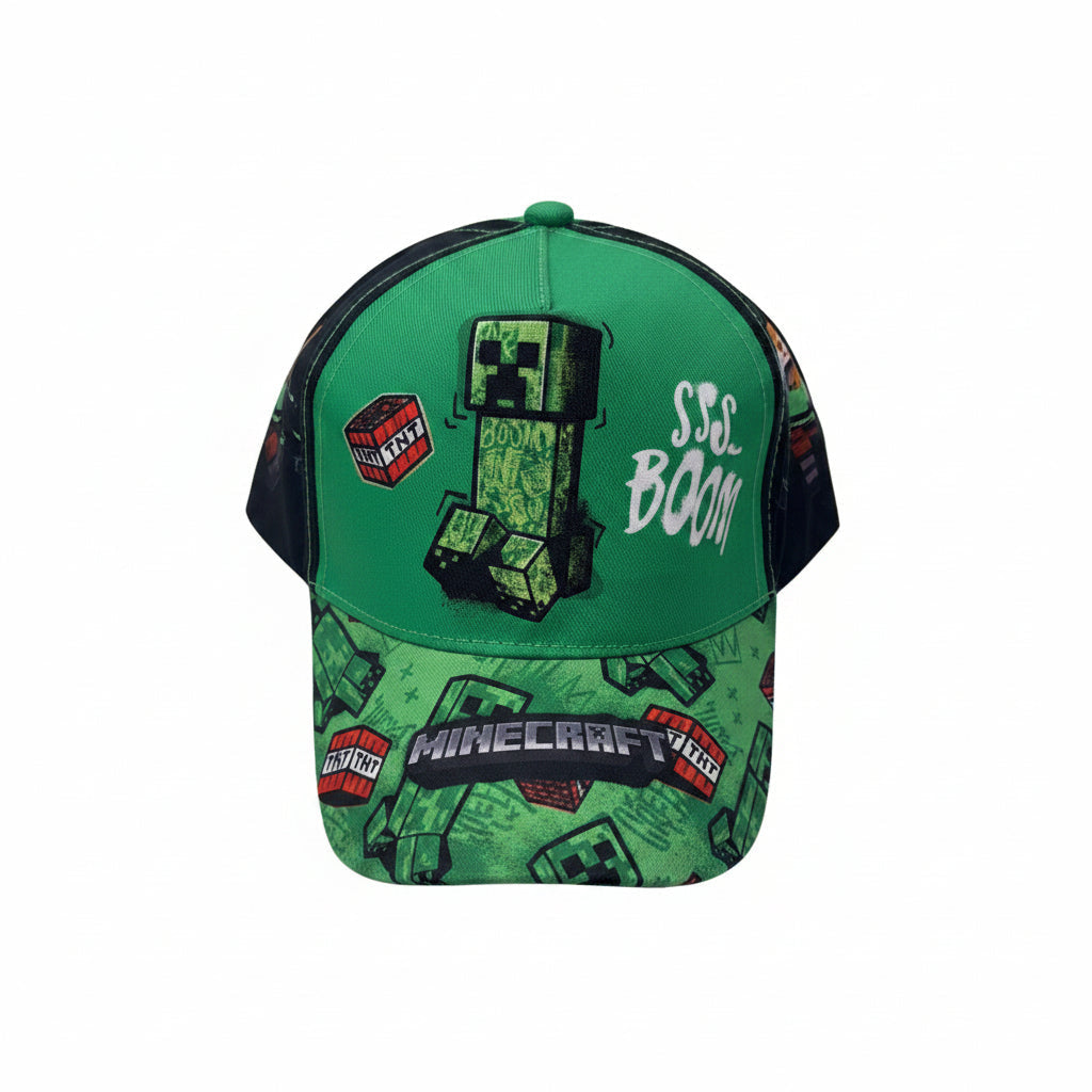 Gorra niños infantil de Minecraft Boom Complex Fullprint 54
