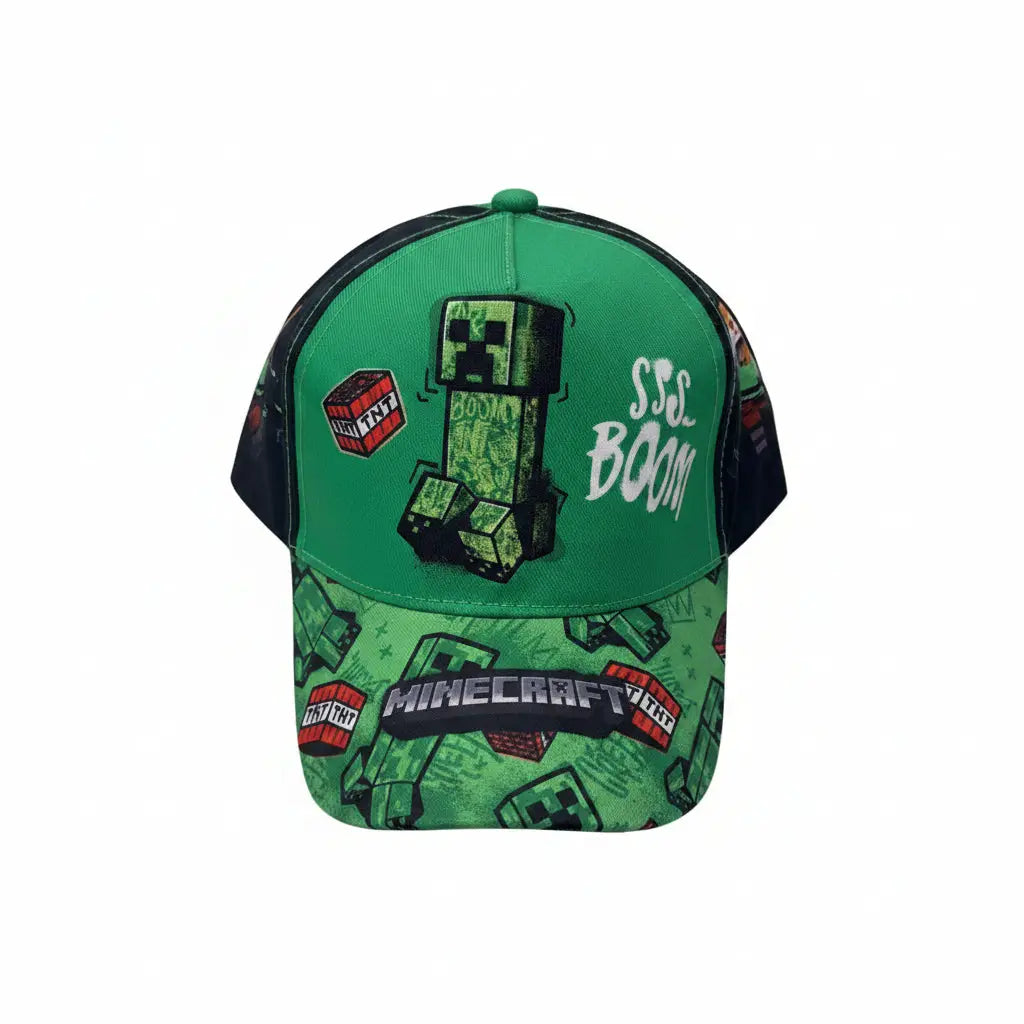 Gorra niños infantil de Minecraft Boom Complex Fullprint 56