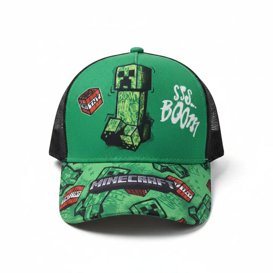 Gorra niños infantil de Minecraft Boom Complex Fullprint 56