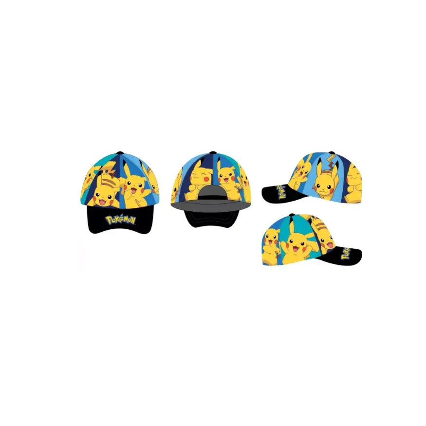 Gorra niños infantil de Pokémon azul Talla 54cm