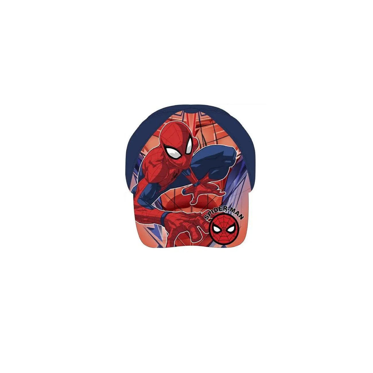 Gorra niños infantil Spiderman Talla 52 CM azul