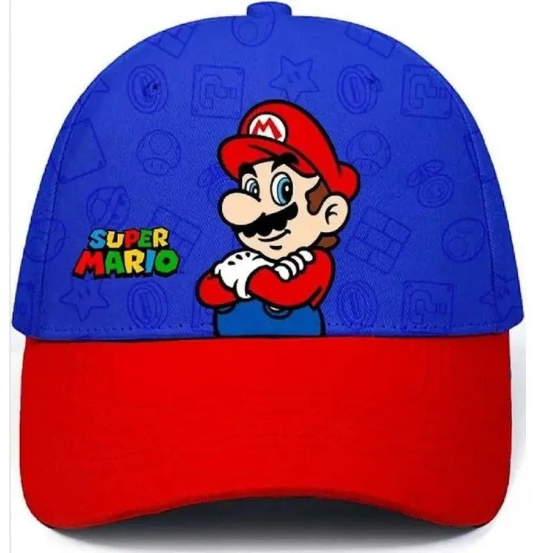 Gorra para niños infantil de Super Mario Bros Talla 54cm