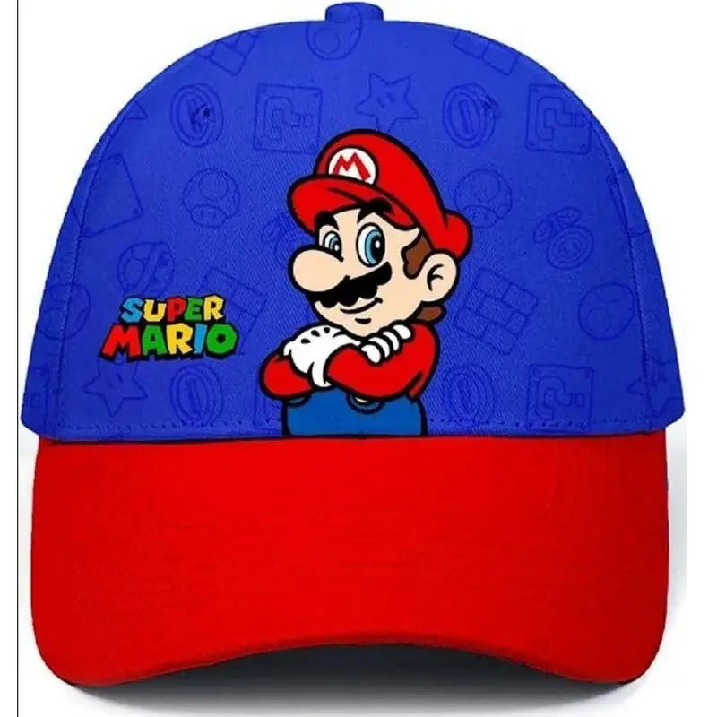 Gorra para niños infantil de Super Mario Bros Talla 54cm