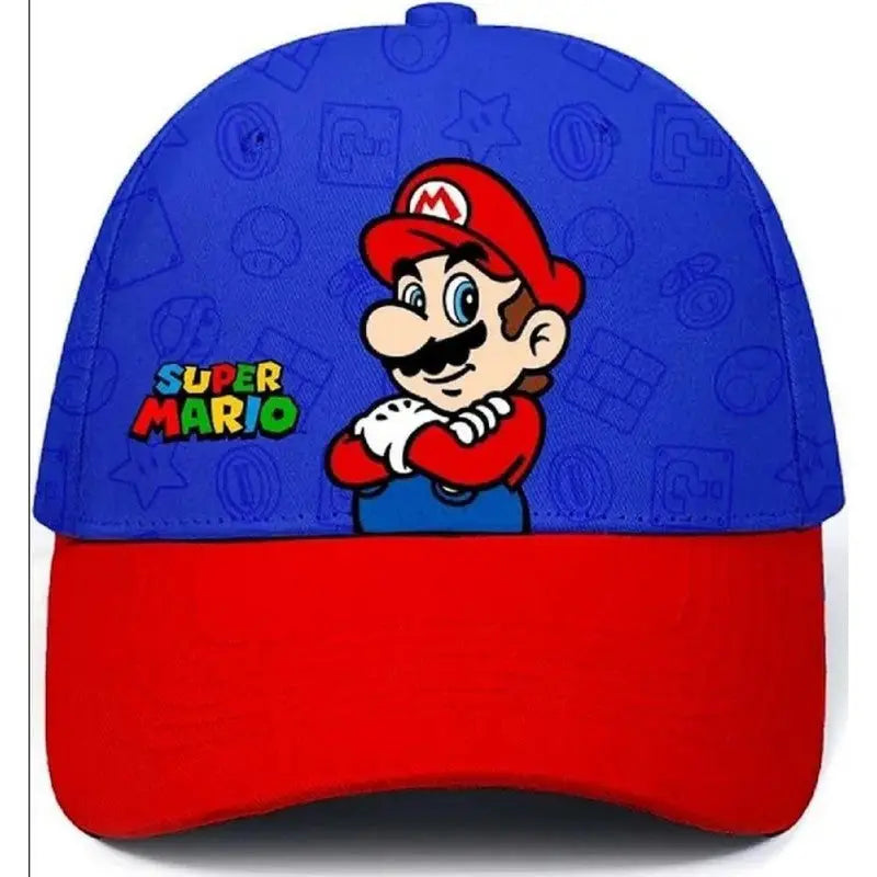 Gorra para niños infantil de Super Mario Bros Talla 54cm