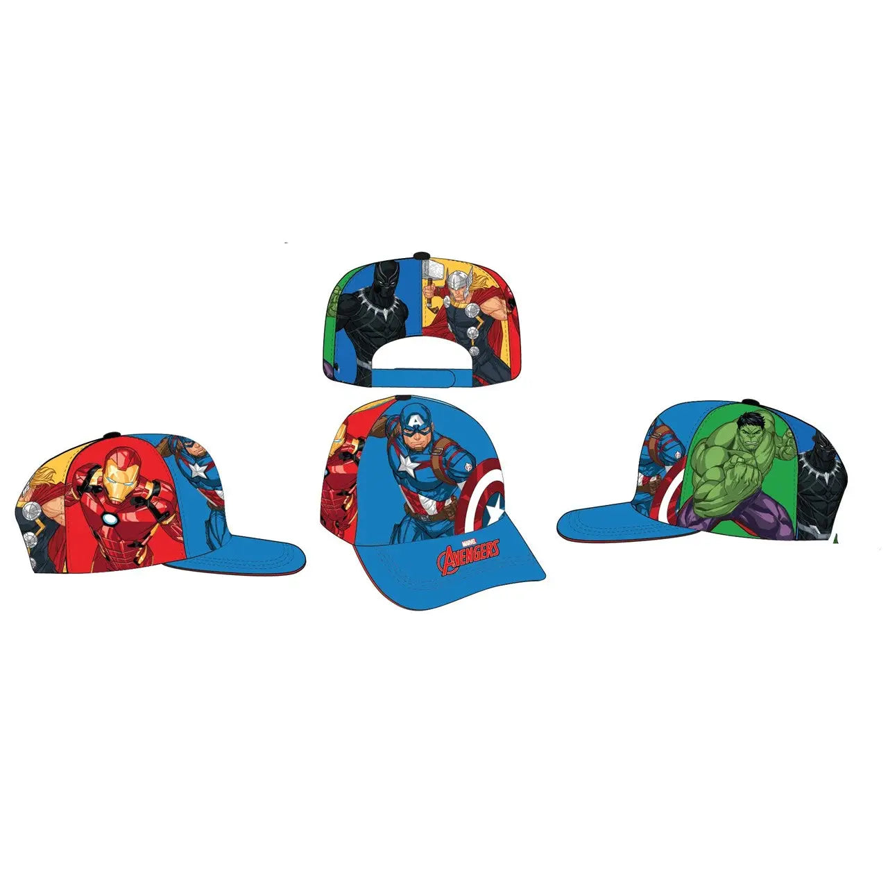Gorra niños Marvel Avengers Fullprint T.54CM