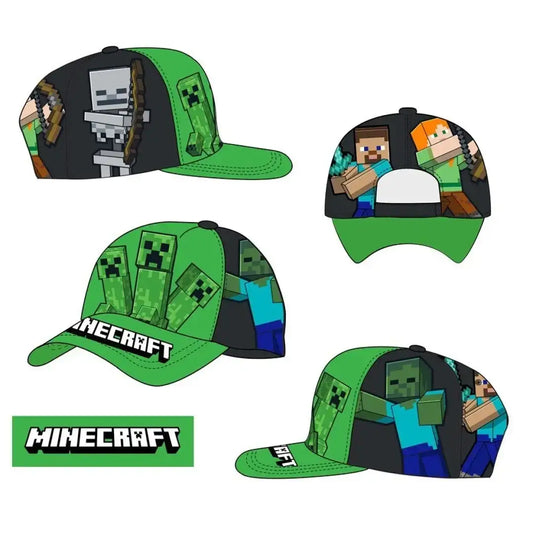 Gorra niños MINECRAFT fullprint T.56CM