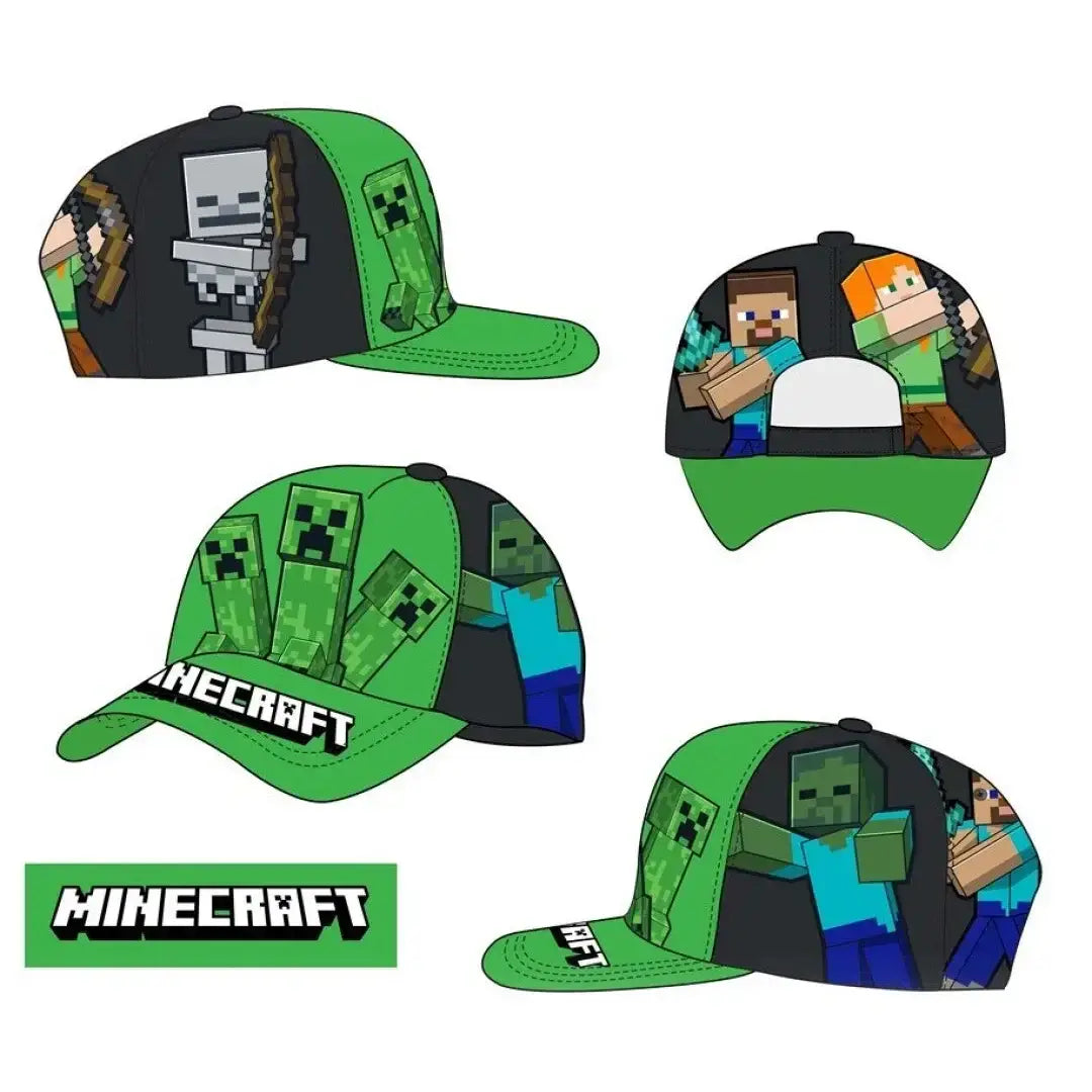 Gorra niños MINECRAFT fullprint T.56CM