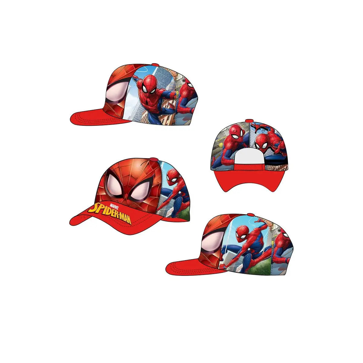 Gorra niños Spiderman Fullprint T.56CM