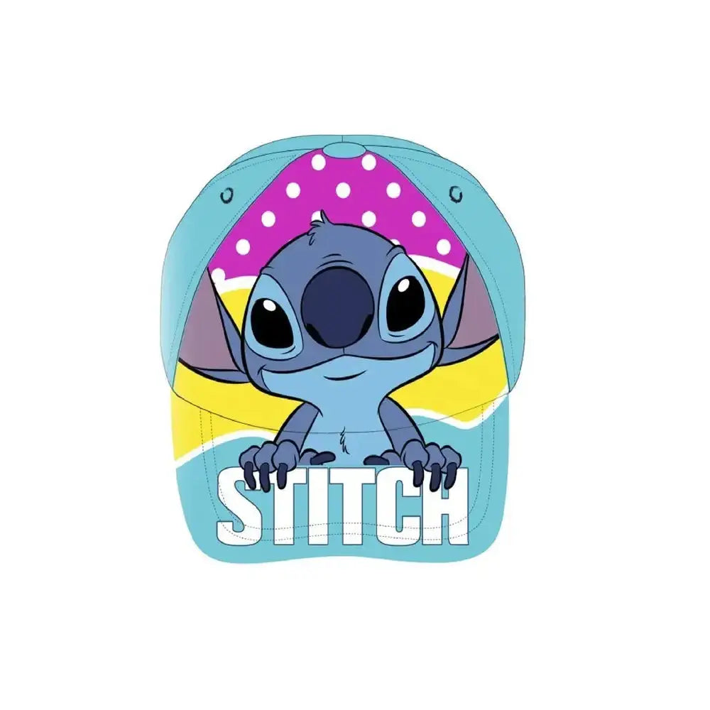 Gorra niños STITCH azul T.52CM