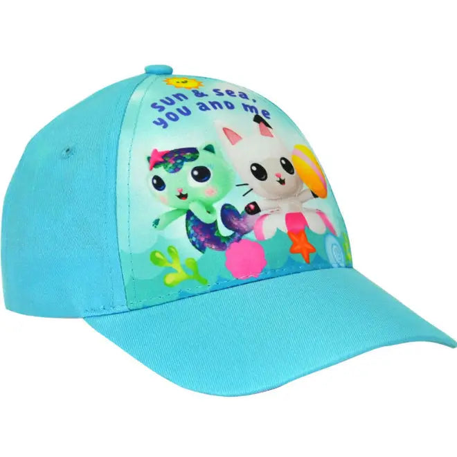 Gorra poliéster GABBY´S DOLLHOUSE azul gato 52