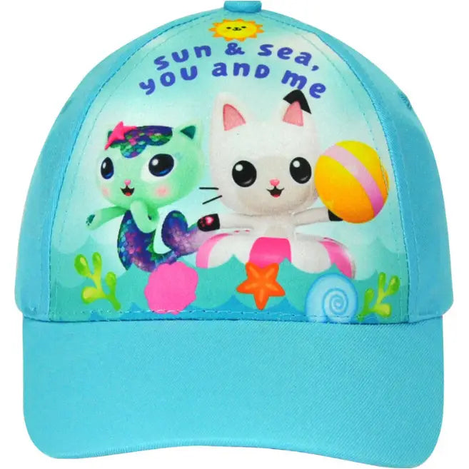 Gorra poliéster GABBY´S DOLLHOUSE azul gato 54cm
