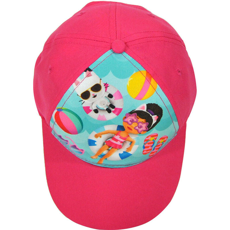Gorra poliéster GABBY´S DOLLHOUSE rosa piscina 52cm