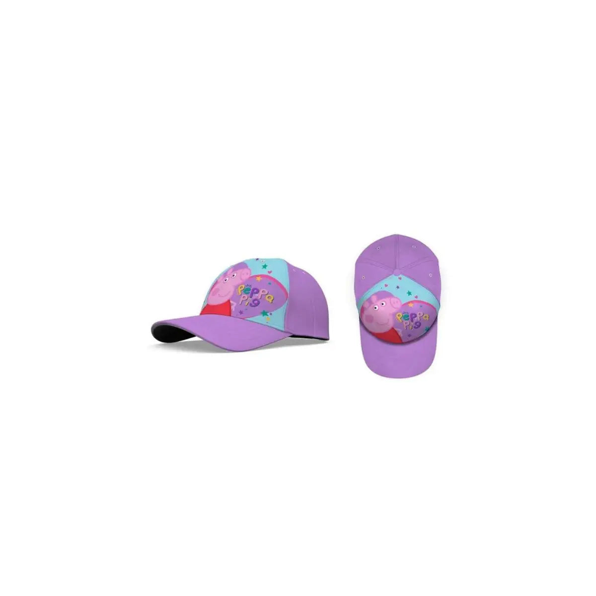 Gorra poliéster PEPPA PIG lila 52