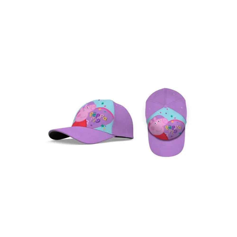 Gorra poliéster PEPPA PIG lila 52