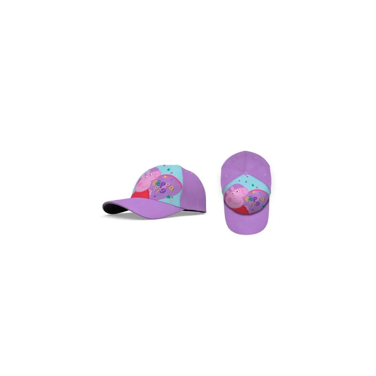 Gorra poliéster PEPPA PIG lila 54