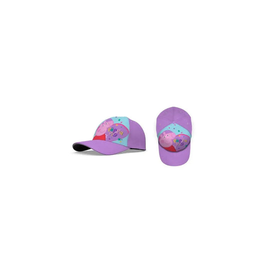 Gorra poliéster PEPPA PIG lila 54