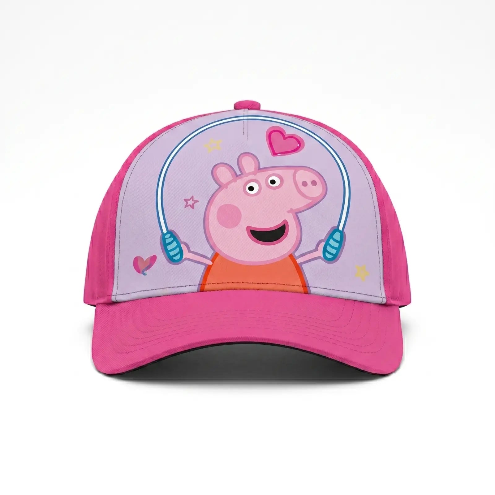 Gorra poliéster PEPPA PIG rosa talla 52CM
