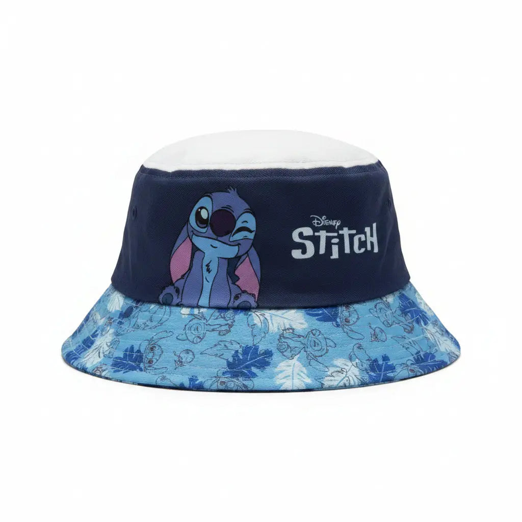 Gorro de pescador Stitch azul infantil talla 52 - Gorra