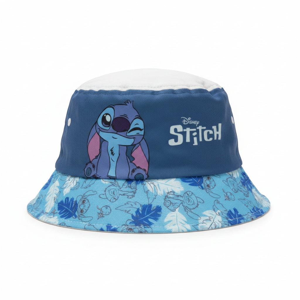 Gorro de pescador Stitch azul infantil talla 52 - Gorra
