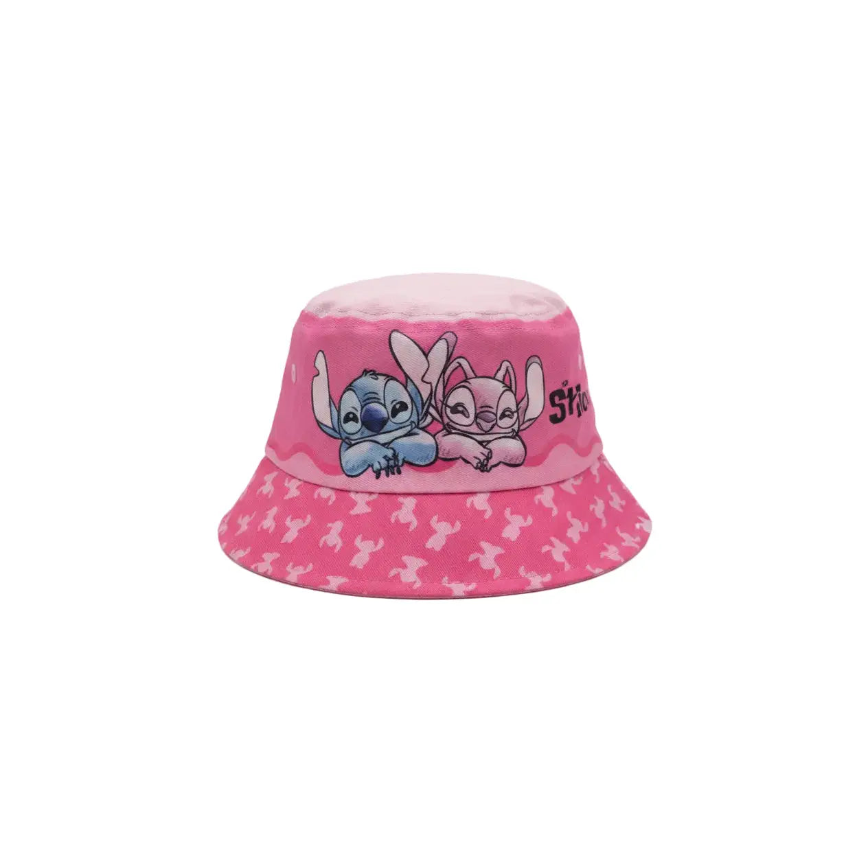 Gorro sombrero de pescador Stitch rosa infantil talla 52 - Gorra