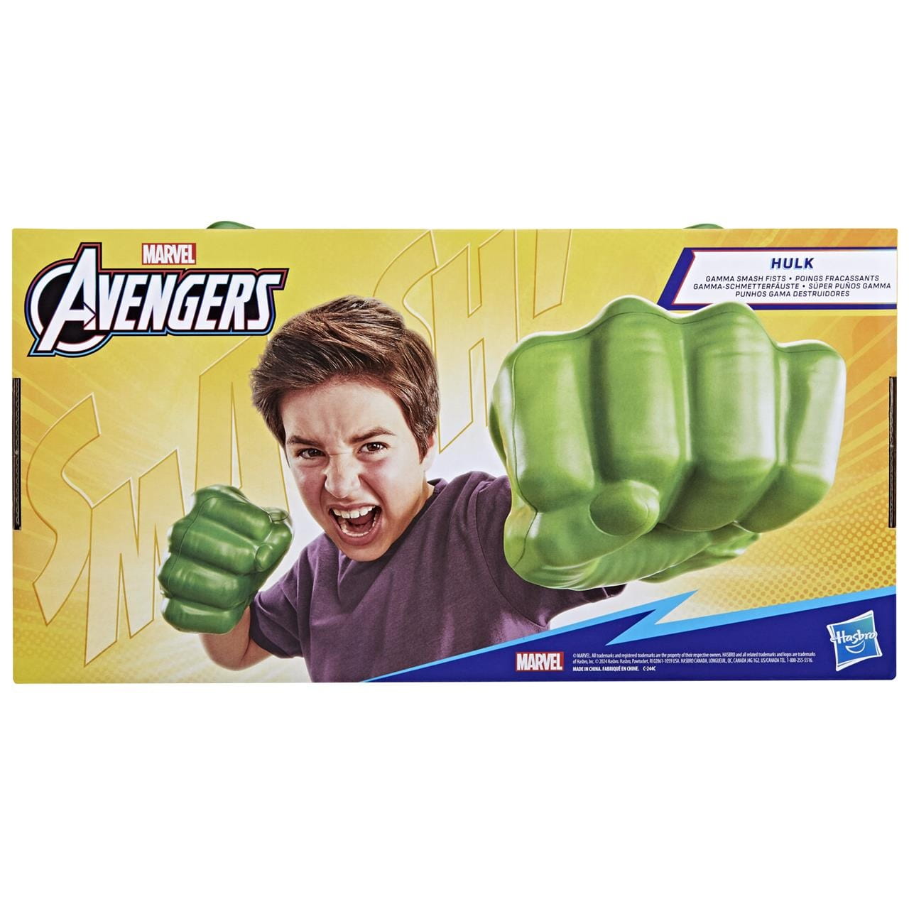 Guantes puños Hulk Marvel Avengers - Juguete