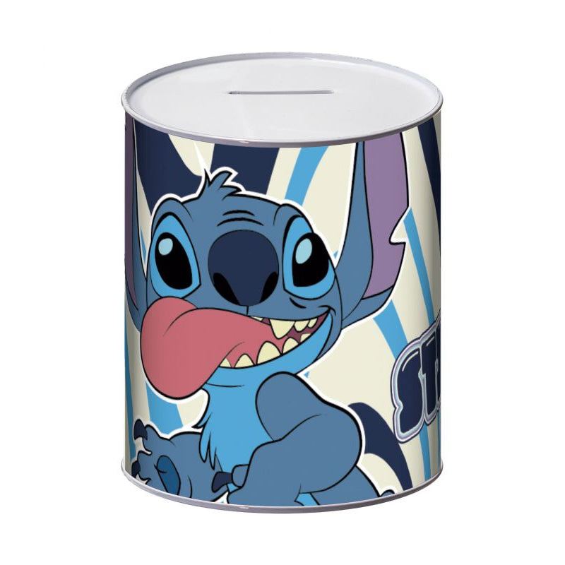 Hucha de metal Stitch Disney 10x10x12cm