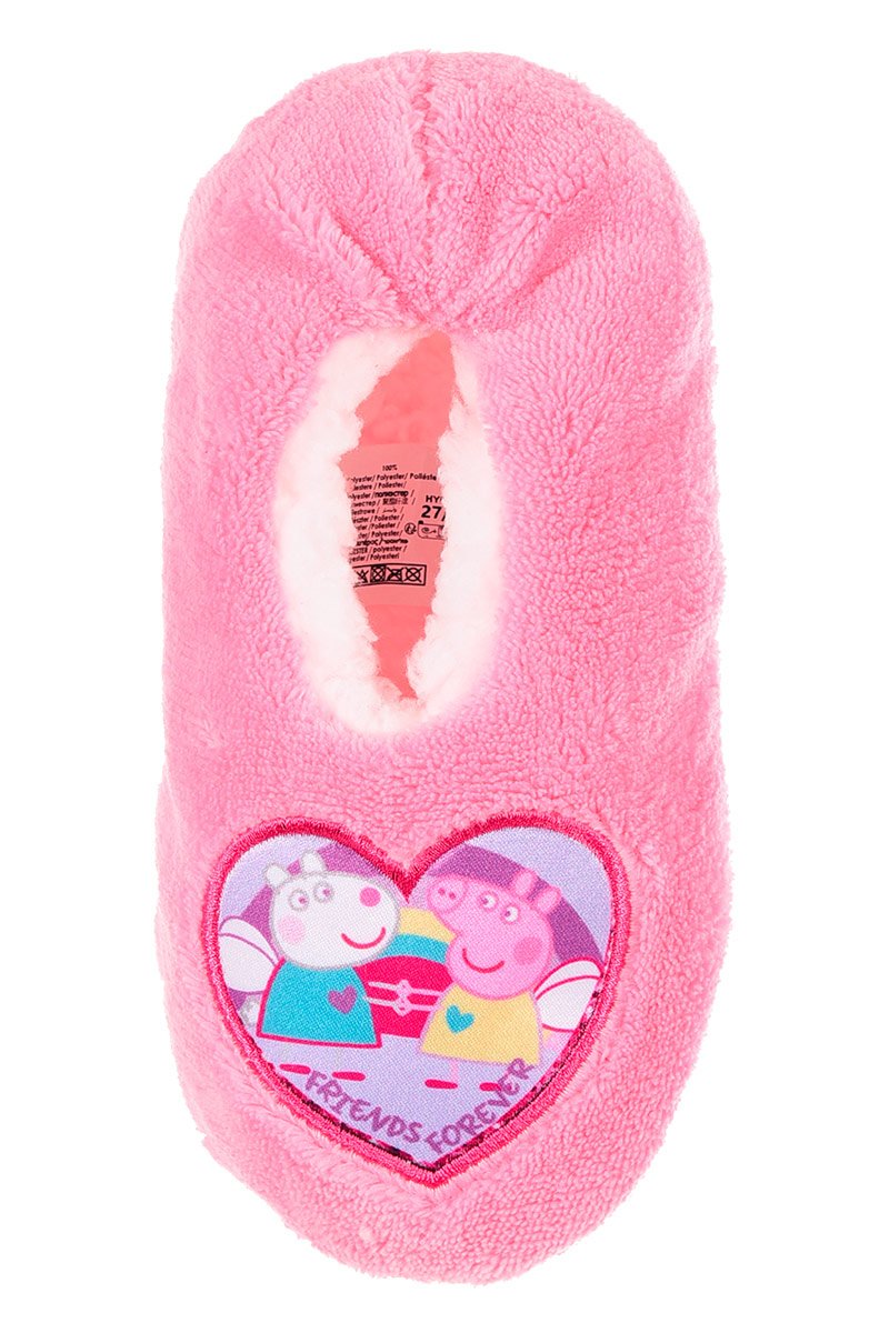 Pantuflas antideslizante Peppa Pig rosa 27/30