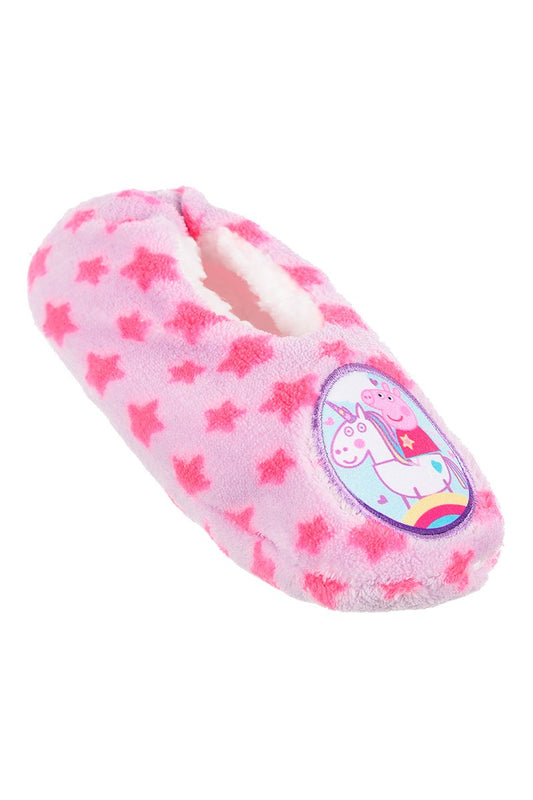 Pantuflas antideslizante Peppa Pig estrellas 31/34
