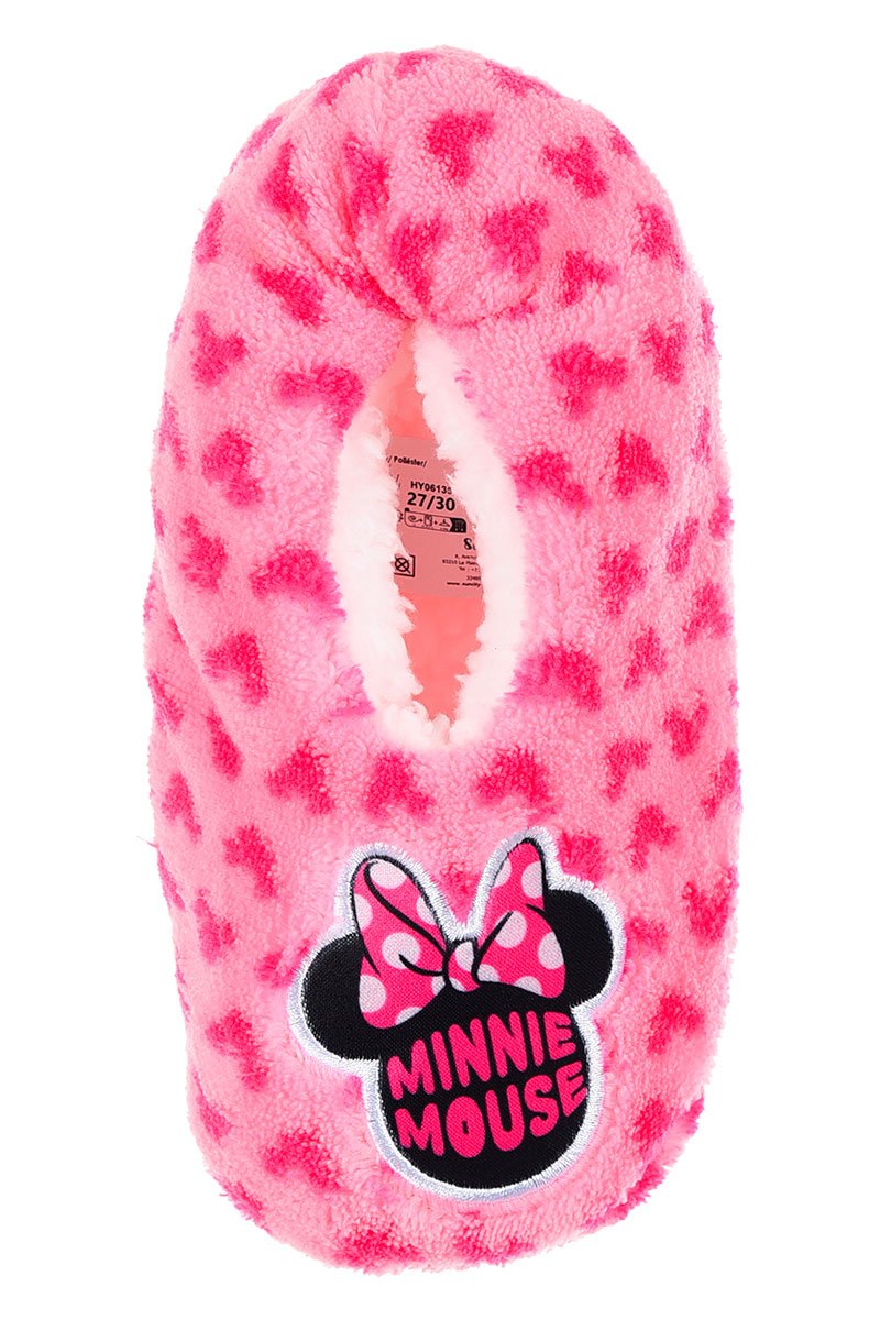 Pantuflas antideslizante Minnie Mouse Disney rosa 27/30