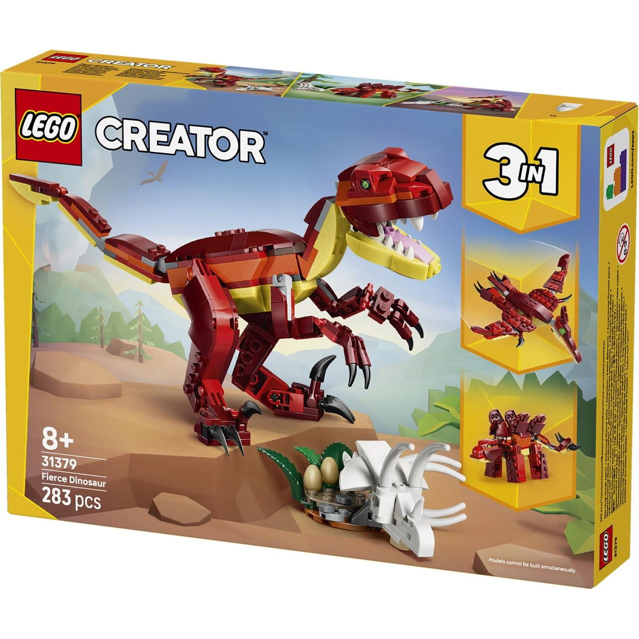 Juego de construcción Dinosaurio Feroz Lego Creator 31379 - Juguete
