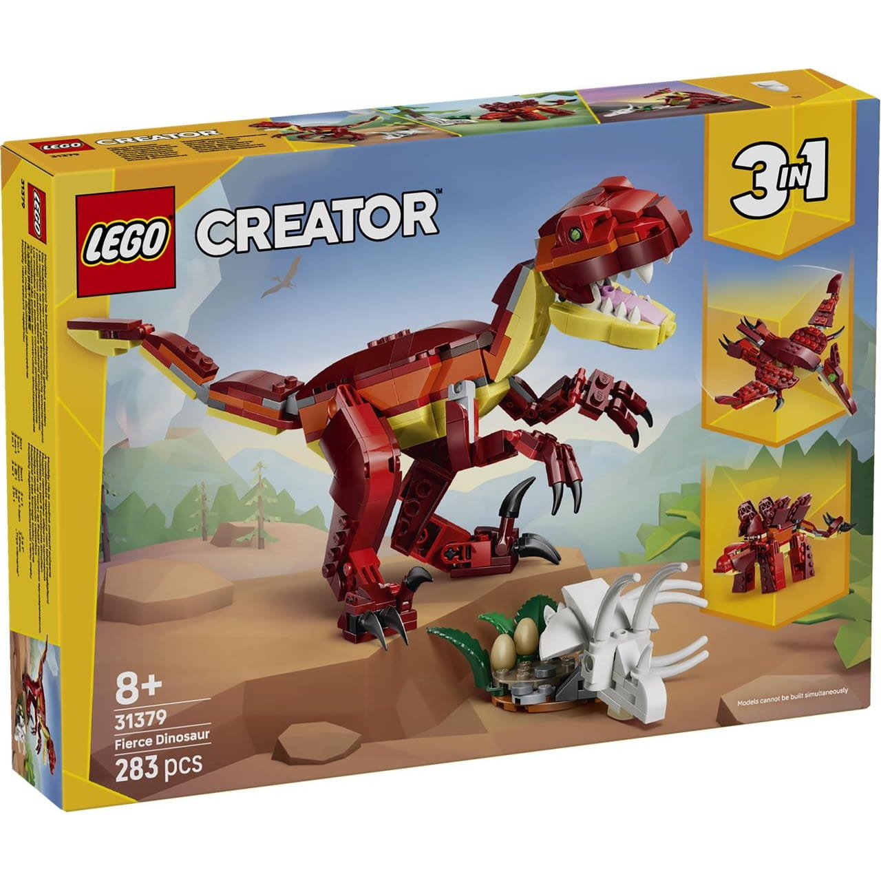 Juego de construcción Dinosaurio Feroz Lego Creator 31379 - Juguete