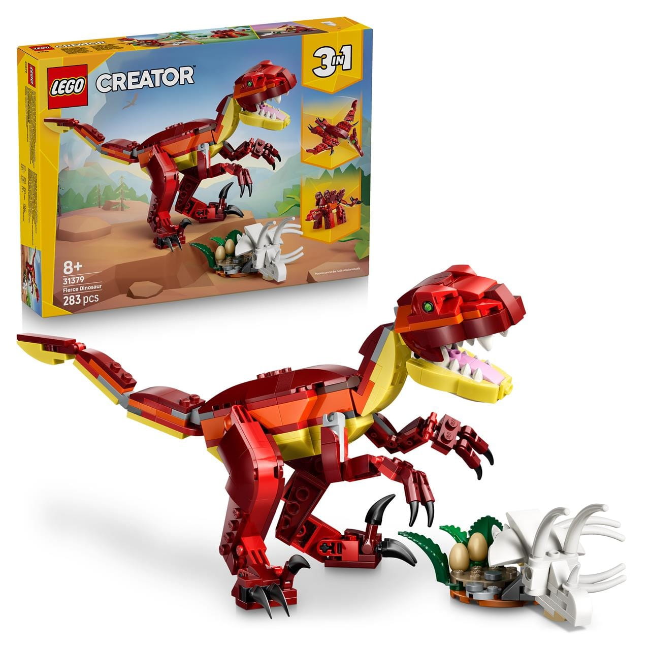 Juego de construcción Dinosaurio Feroz Lego Creator 31379 - Juguete