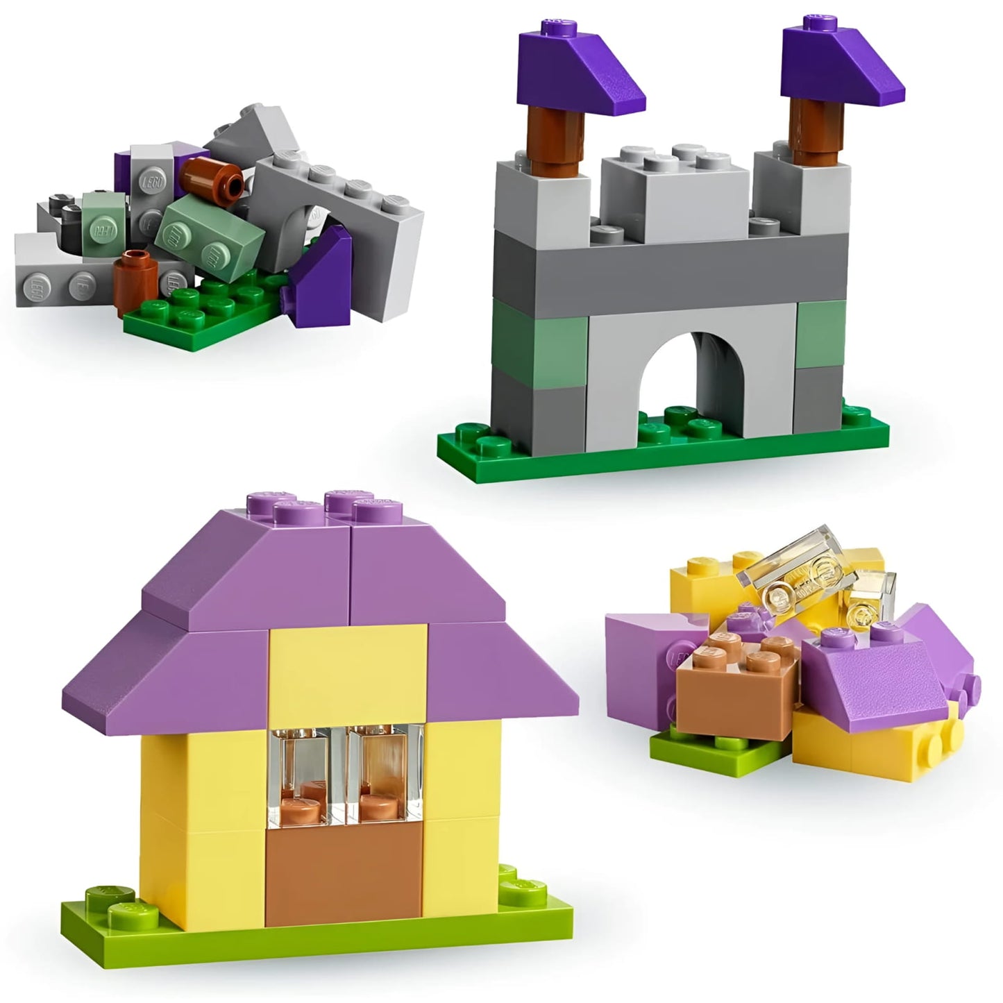 Juego de construcción en maletín Lego Classic 213 piezas 10713 - Juguete