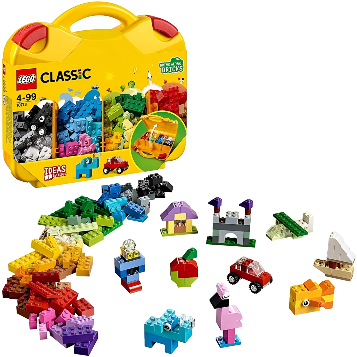 Juego de construcción en maletín Lego Classic 213 piezas 10713 - Juguete