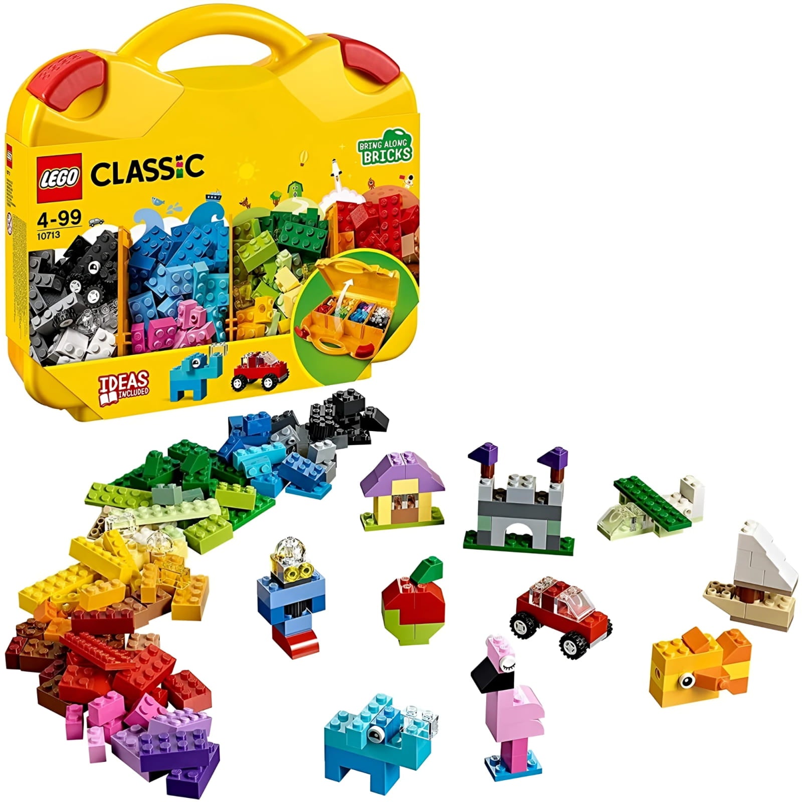 Juego de construcción en maletín Lego Classic 213 piezas 10713 - Juguete