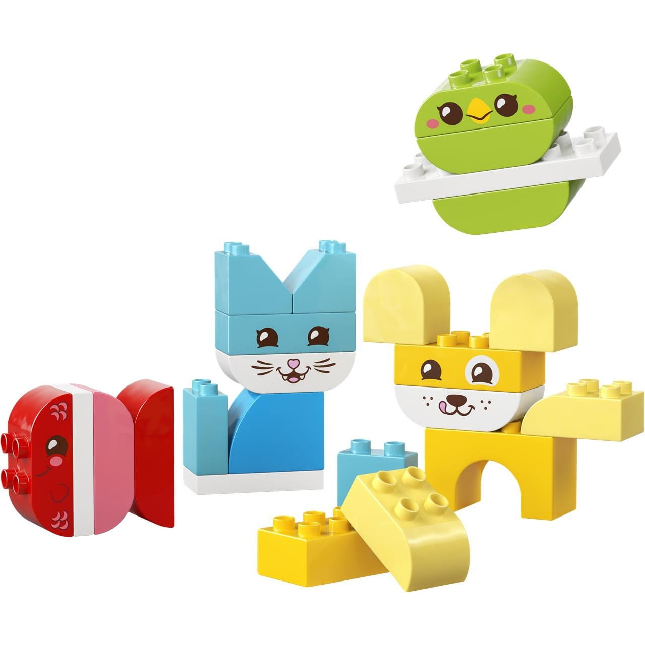 Juego de construcción mascotas simpáticas creativas 3 en 1 Lego Duplo 10477 - Juguete