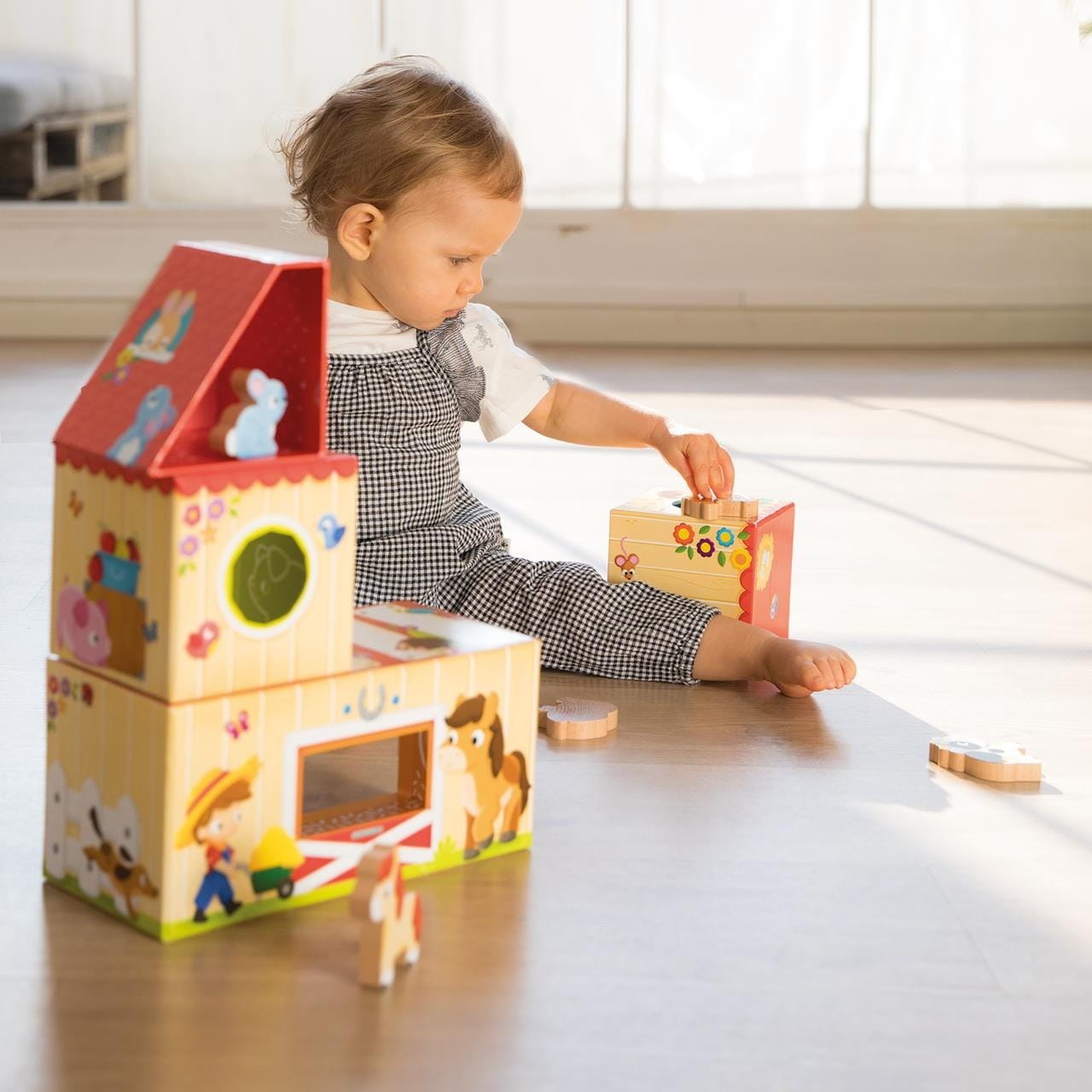 Juego de construcción ’Mi primera granja’ madera ’Goula’ - Juguete
