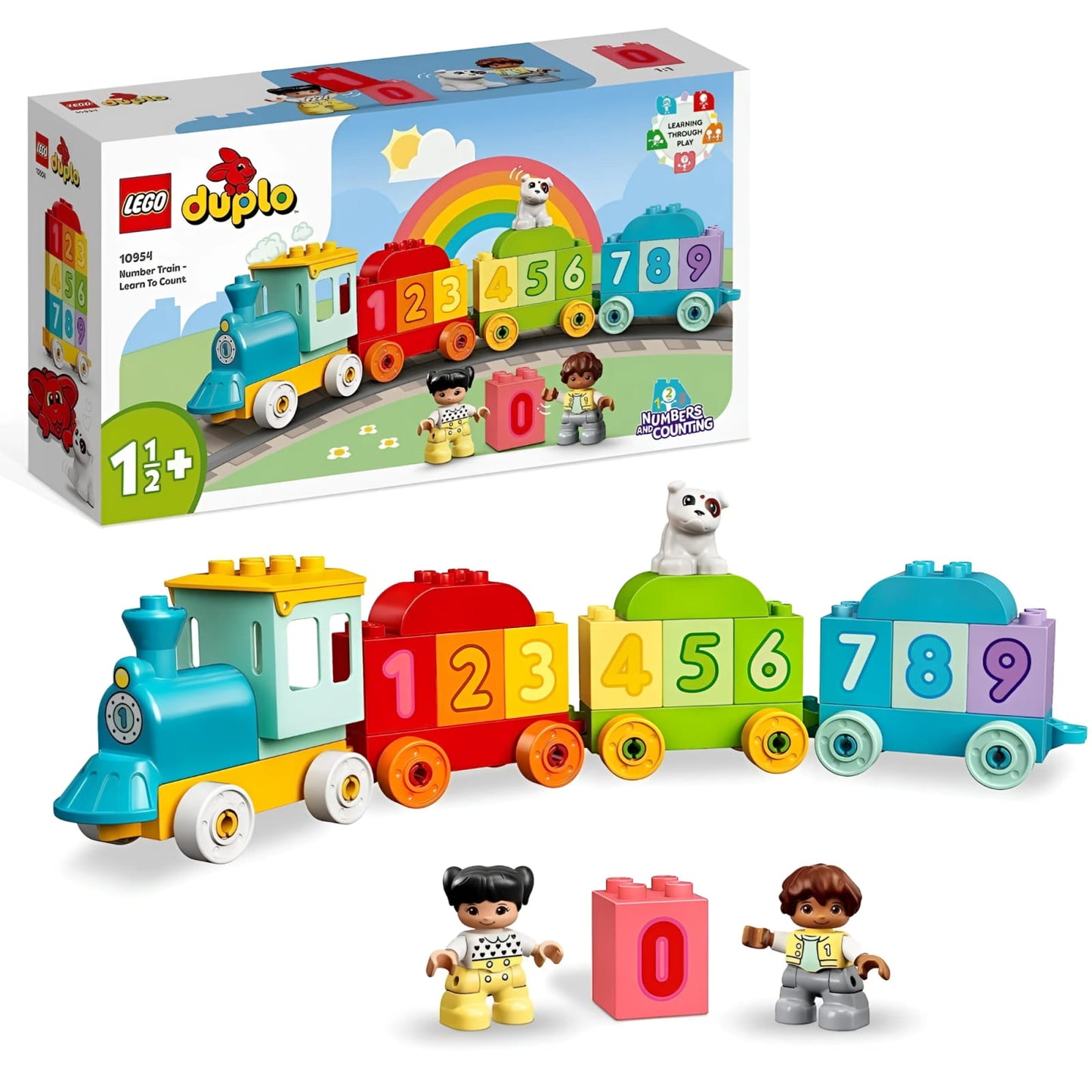 Juego de construcción tren los números Lego Duplo 10954 - Juguete
