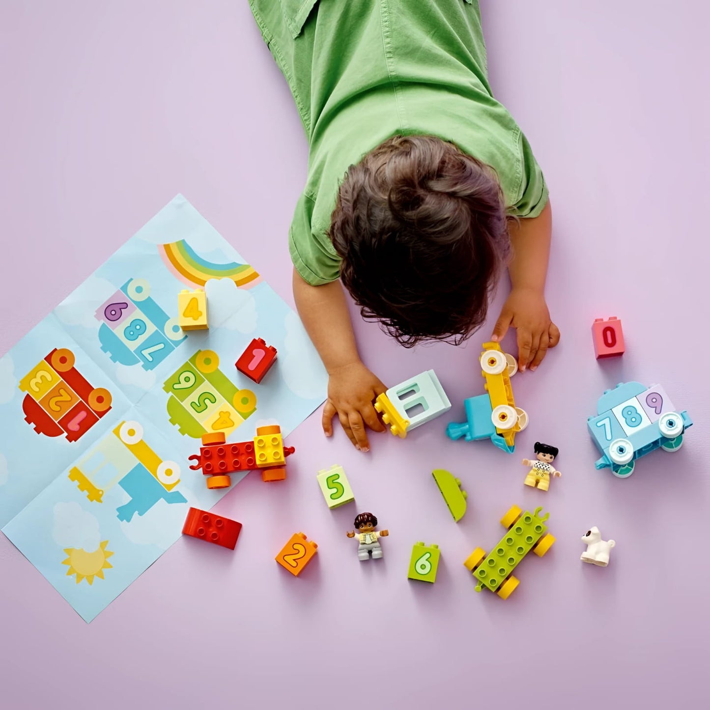 Juego de construcción tren los números Lego Duplo 10954 - Juguete