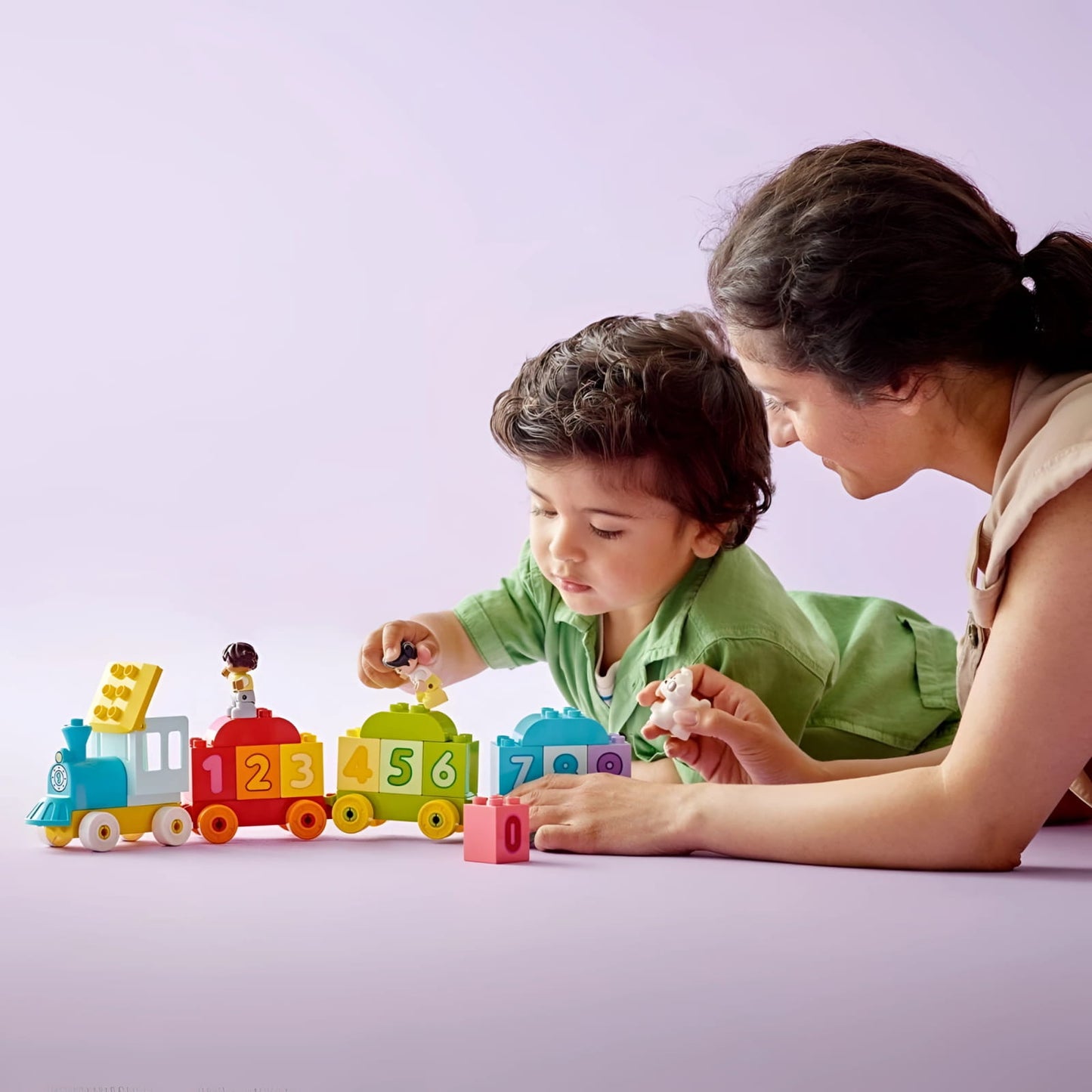 Juego de construcción tren los números Lego Duplo 10954 - Juguete