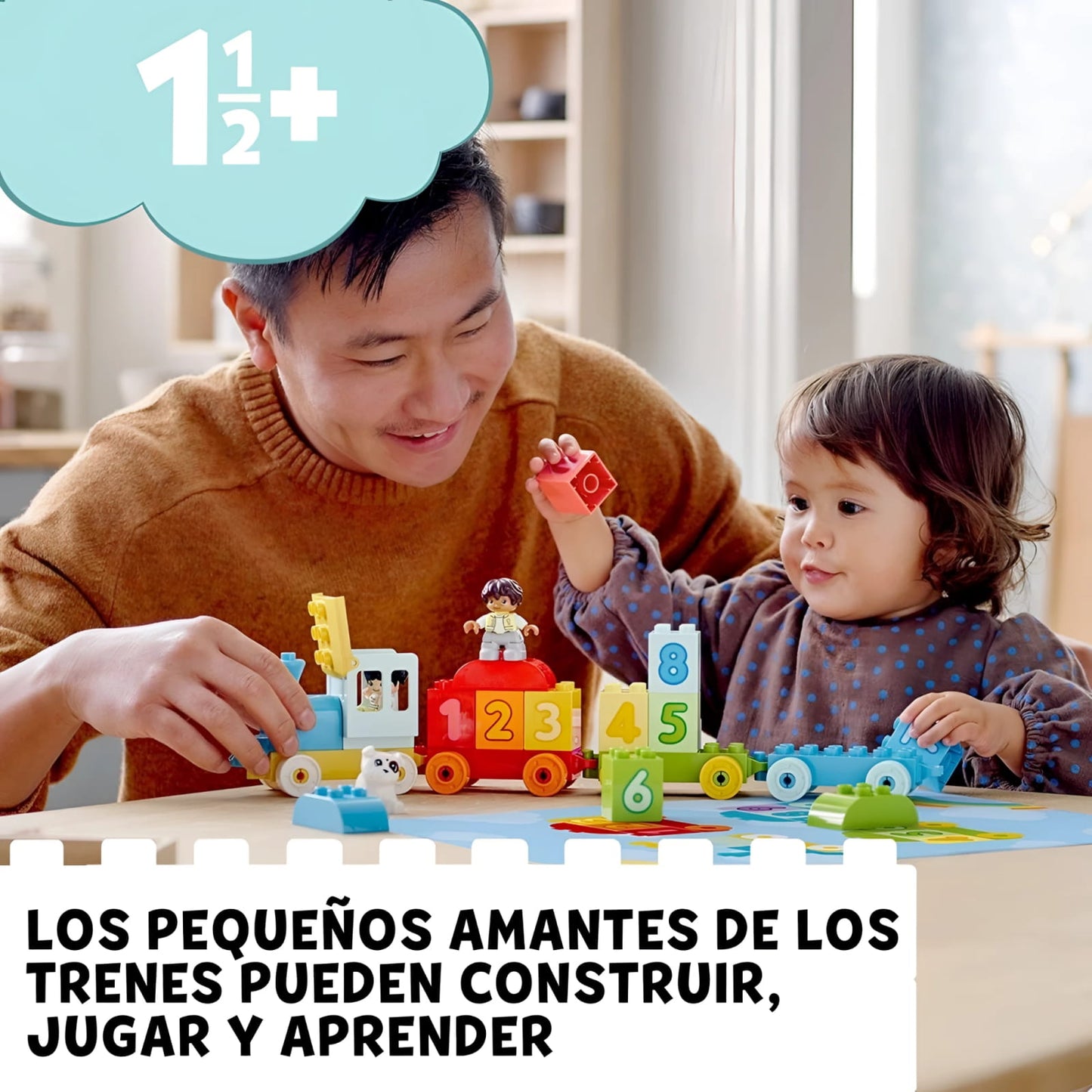 Juego de construcción tren los números Lego Duplo 10954 - Juguete