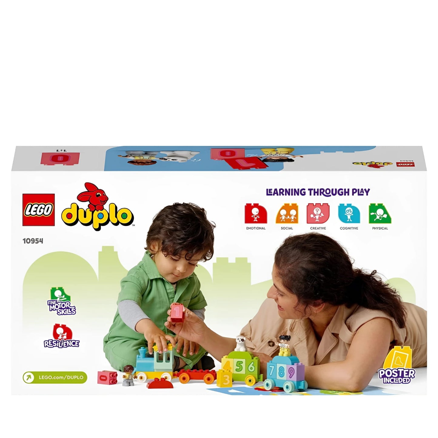 Juego de construcción tren los números Lego Duplo 10954 - Juguete