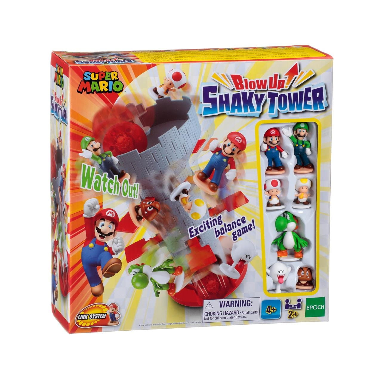 Juego de equilibrio Super Mario Bros ’Blowup! Shaky Tower’ - Juguete