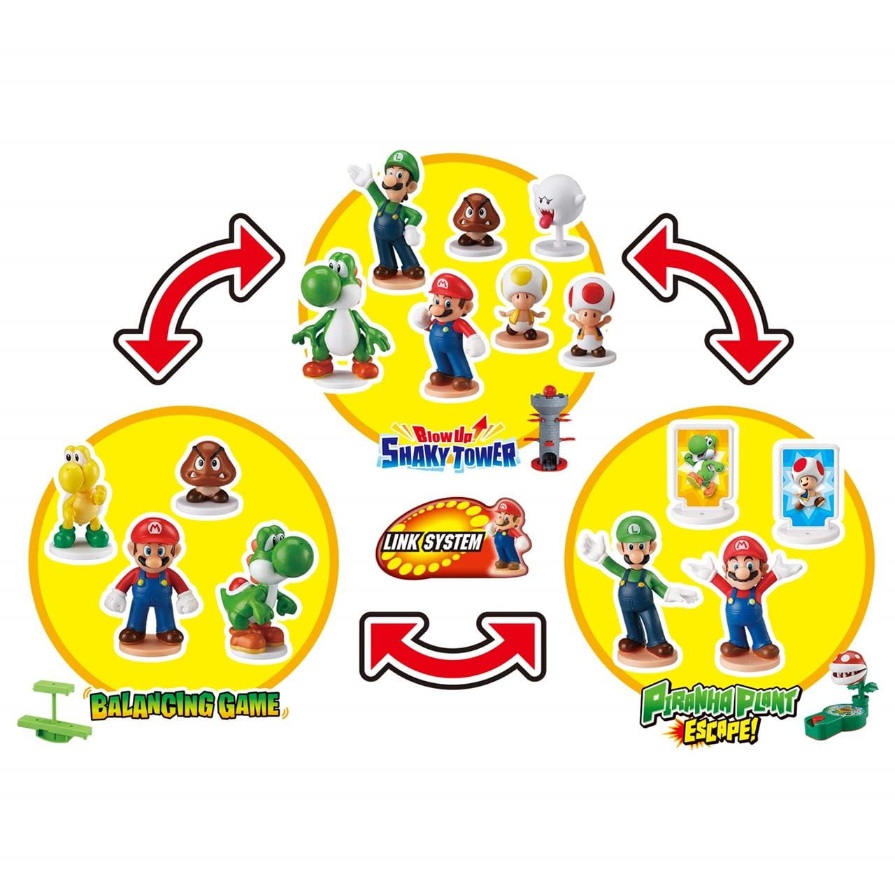 Juego de equilibrio Super Mario Bros ’Blowup! Shaky Tower’ - Juguete