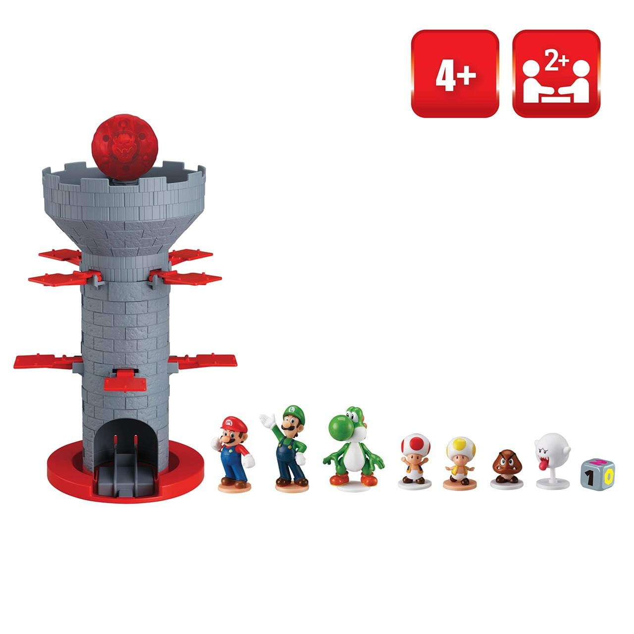 Juego de equilibrio Super Mario Bros ’Blowup! Shaky Tower’ - Juguete