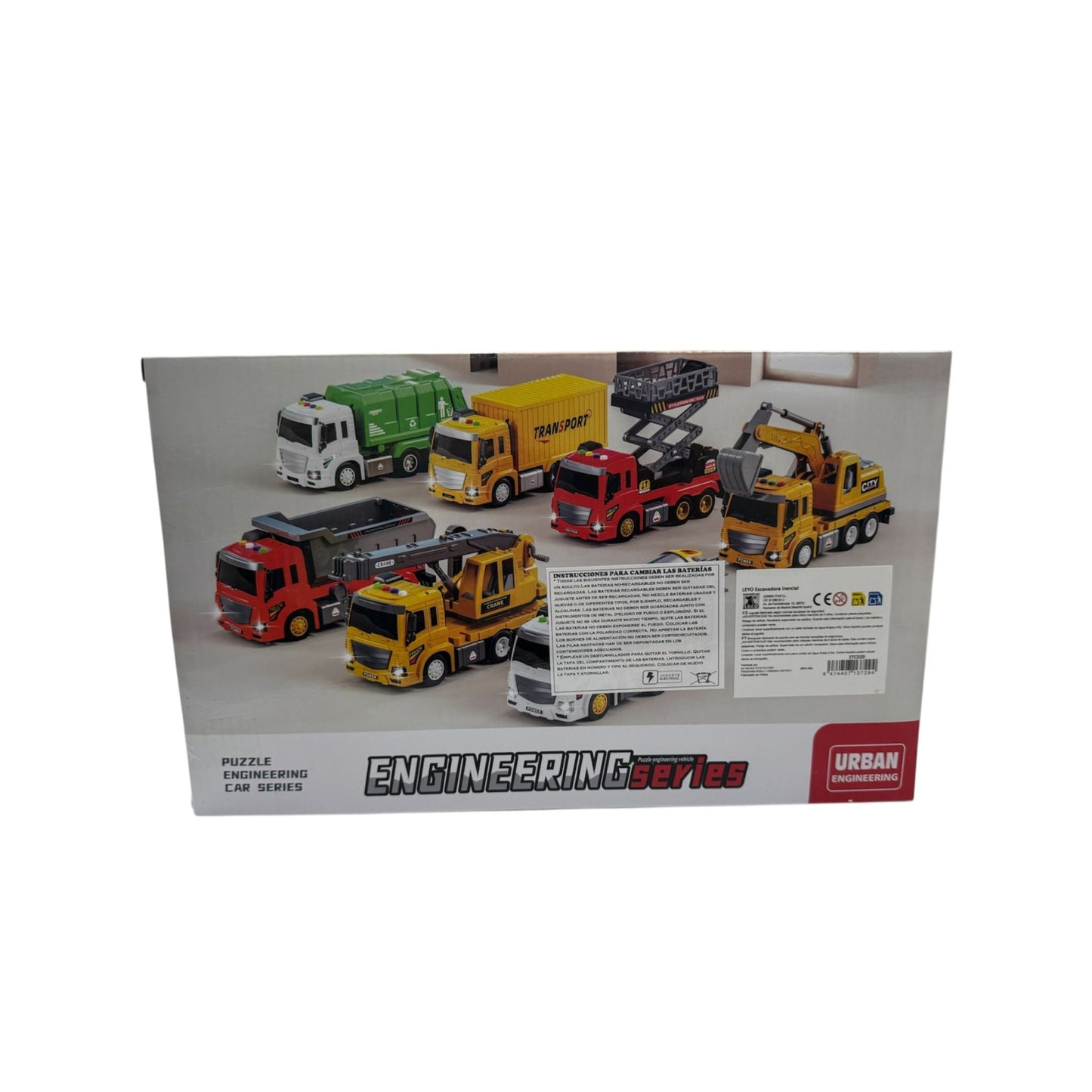 Juguete camión excavadora inercial- Regalo para Niños