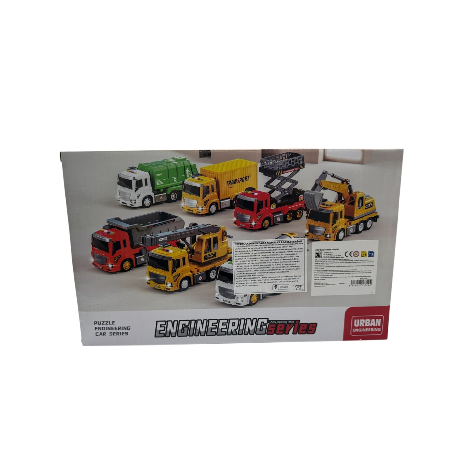 Juguete camión excavadora inercial- Regalo para Niños