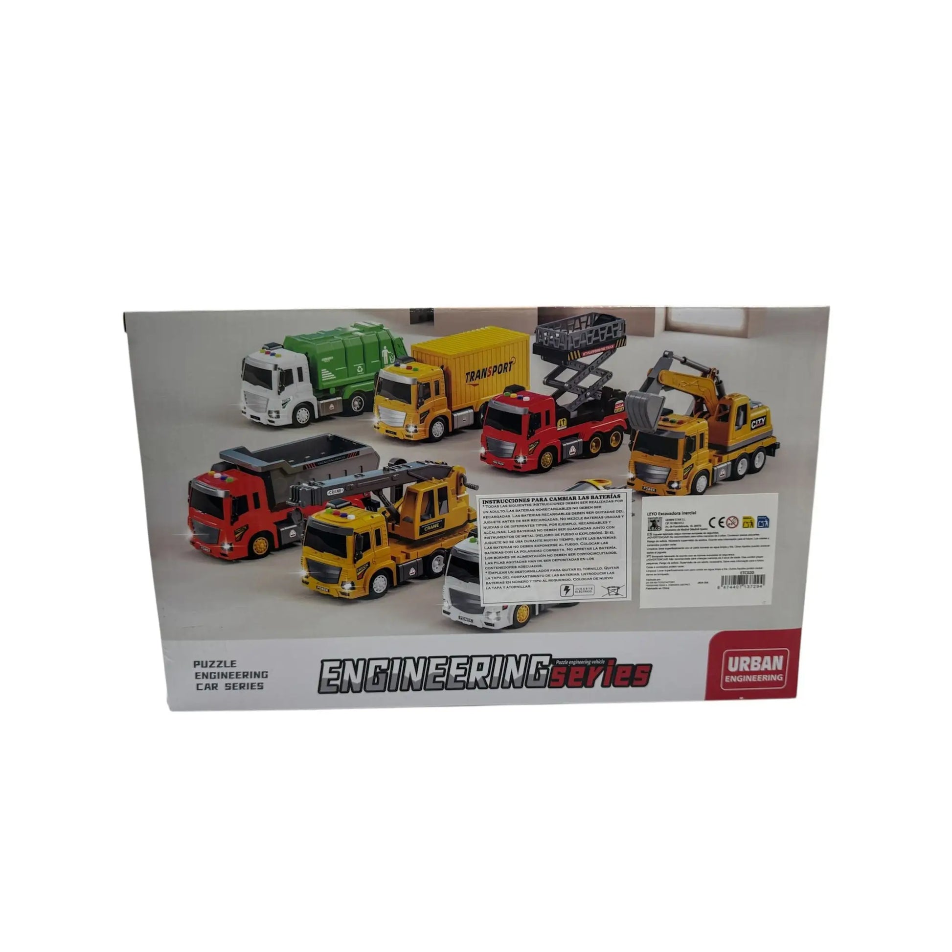 Juguete camión excavadora inercial- Regalo para Niños
